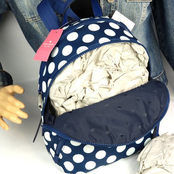Kate Spade Backpack Karissa Nylon Seaside Dot main image 8